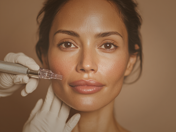 Collagen induction therapy with microneedling at Enfield Royal Clinic Orlando - Skin rejuvenation process