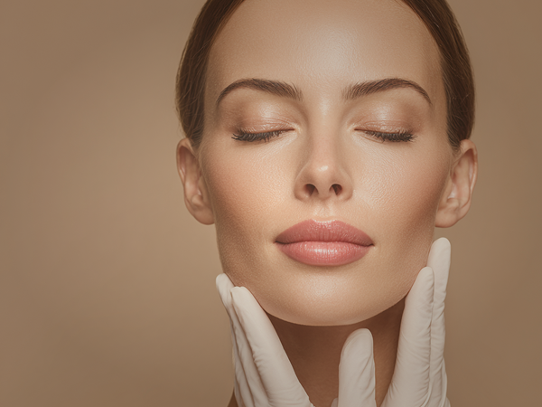 Non-surgical chin augmentation with dermal fillers at Enfield Royal Clinic Orlando - Balanced profile