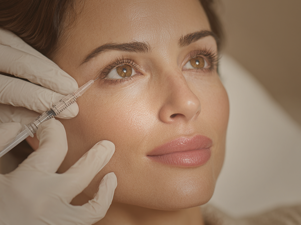 Precision under-eye filler treatment at Enfield Royal Clinic Orlando - Tear trough rejuvenation