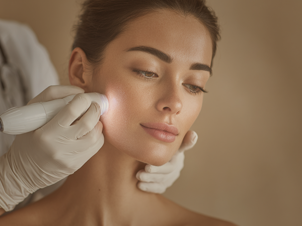 Acne treatment in progress at Enfield Royal Clinic Orlando