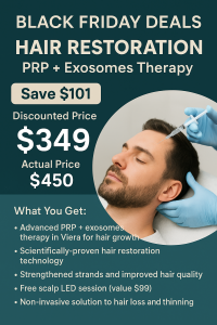 Black Friday Hair Restoration Deal