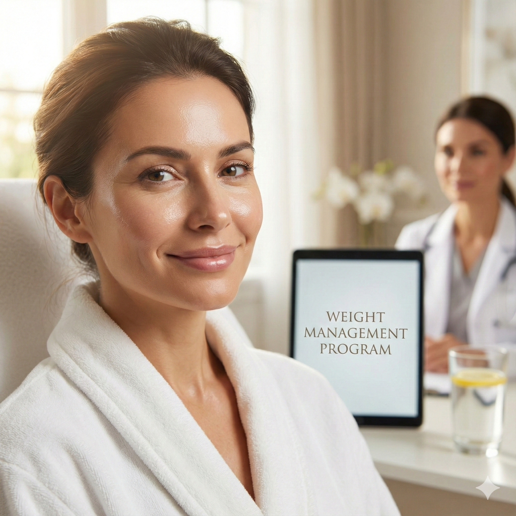 Medical weight loss management program at Enfield Royal Med Spa in Viera, FL with personalized treatment planning.