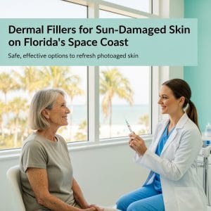 Dermal Fillers for Sun-Damaged Faces on the Space Coast, florida
