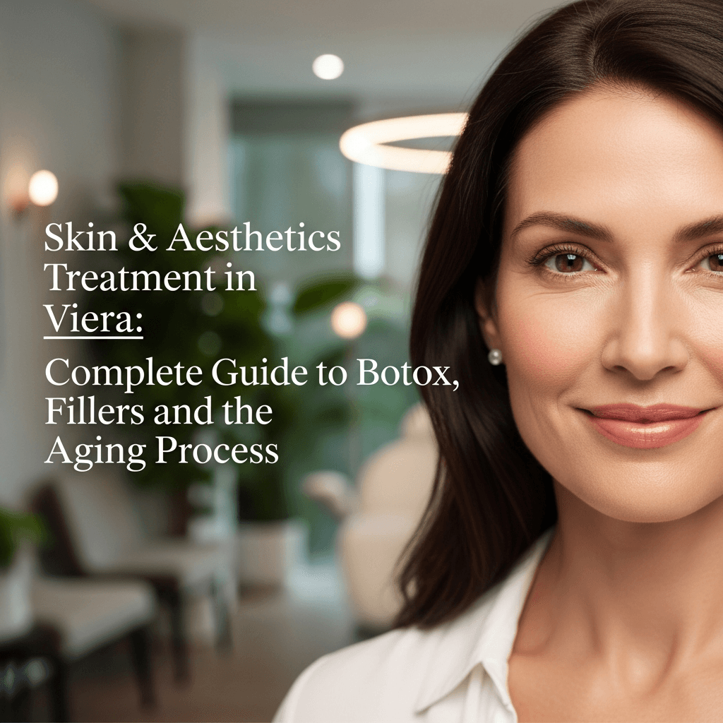 Skin and aesthetics treatments in Viera including Botox, dermal fillers, and anti-aging solutions