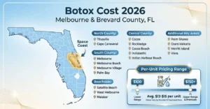 Botox unit pricing in brevard county and surrounding citiies in 2026- Enfield Royal Mep Spa Viera, FL