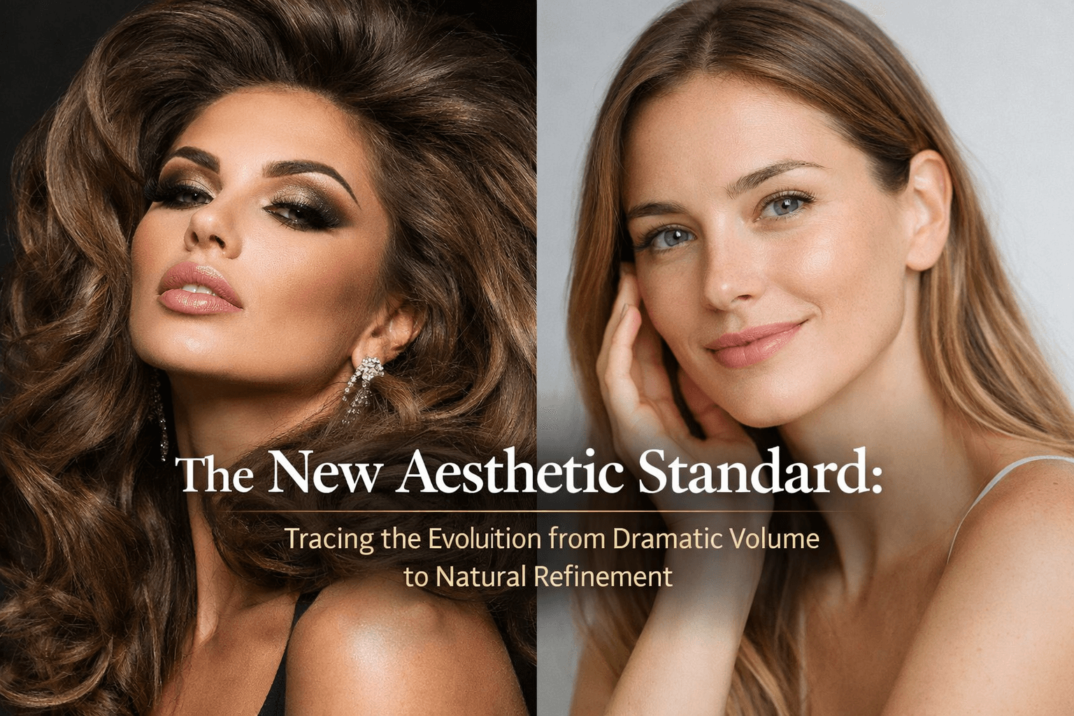 Woman showing subtle facial enhancement results highlighting the shift from dramatic volume to natural refined aesthetic results in modern cosmetic treatments
