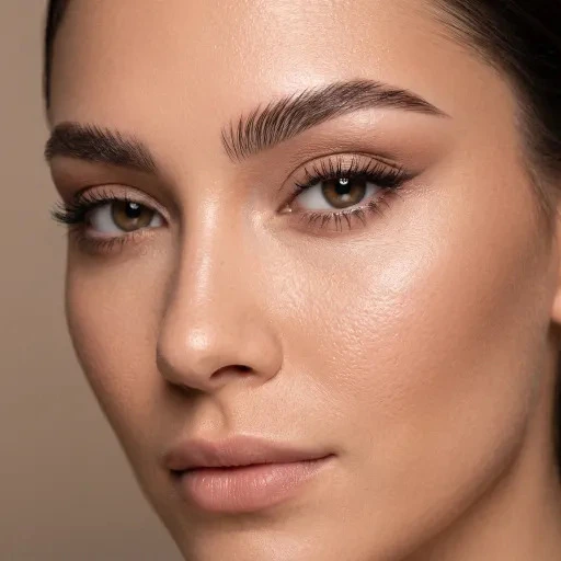 Non-surgical Fox Eye Lift treatment at Enfield Royal Medspa, a cosmetic procedure that uses advanced lifting techniques to elevate the brow tail and outer eye corners for an elongated, rejuvenated gaze.