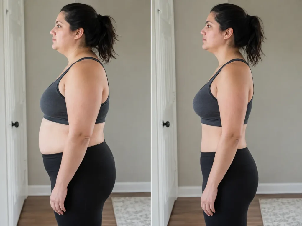 Zepbound weight loss before and after comparison in Branchburg, NJ