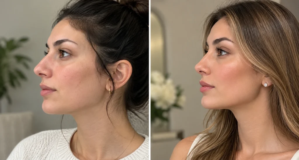 Dermal fillers for jawline before and after in Branchburg NJ serving Bridgewater