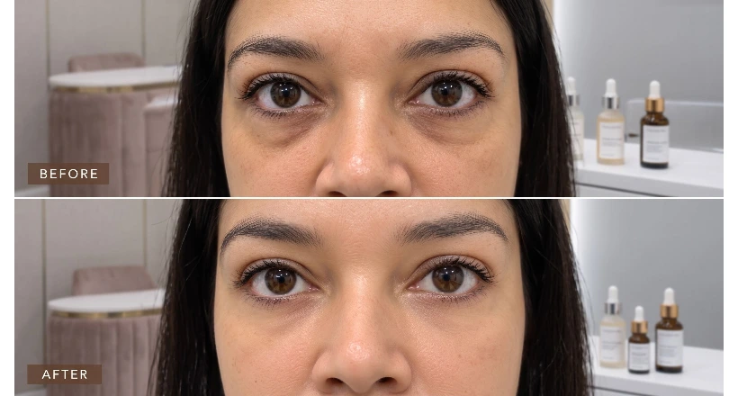 PRP injections for dark circles before and after at Enfield Royal Clinic serving Bridgewater from Branchburg, NJ