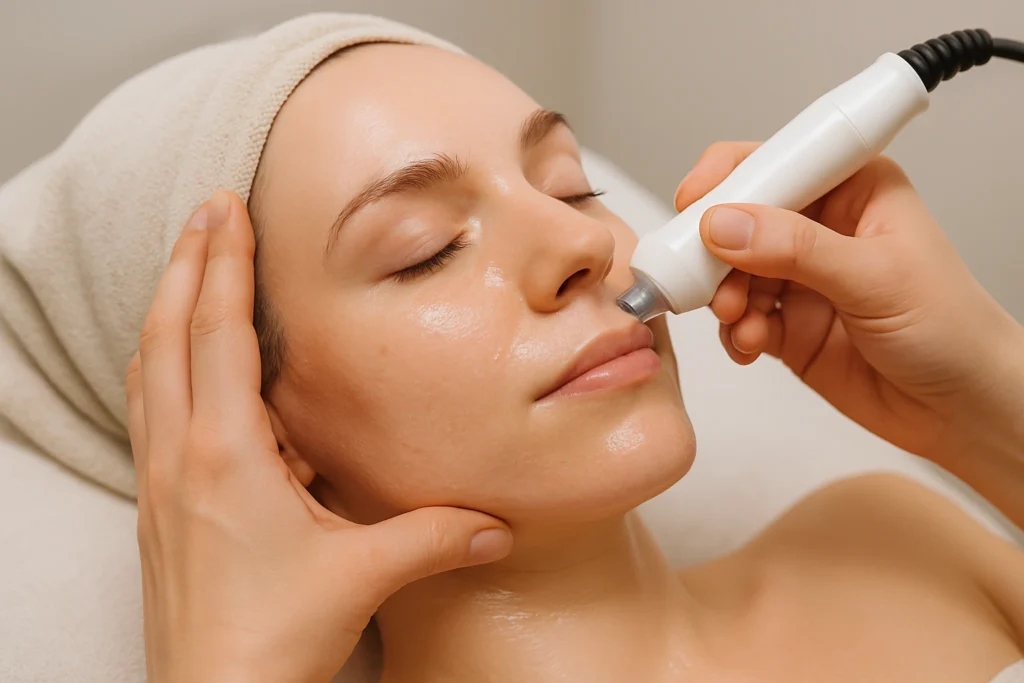 professional skin treatments in Branchburg NJ including HydraFacial chemical peels and microneedling