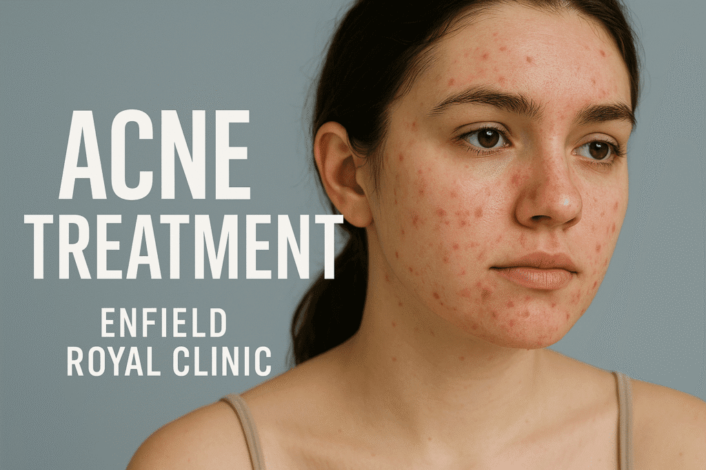 Acne treatment solutions at Enfield Royal Clinic Orlando for clear and healthy skin"