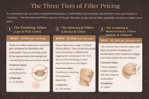 Dermal filler pricing at Enfield Royal Med Spa