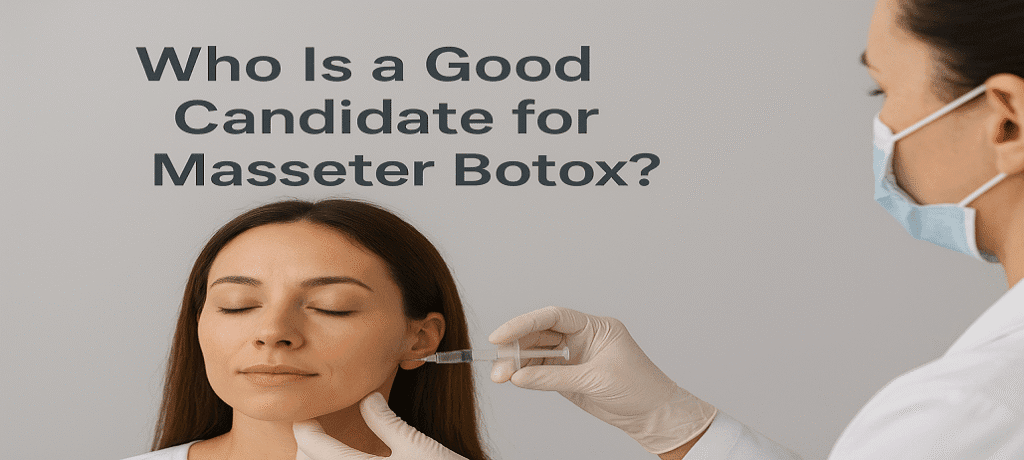 Who is a good candidate for Masseter Botox in Houston at Enfield Royal Med Spa