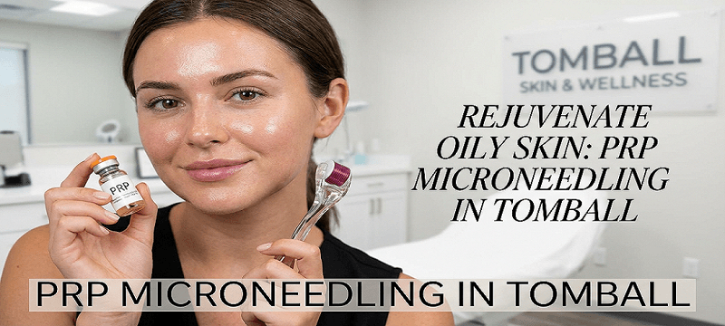 How PRP microneedling in Tomball rejuvenates oily skin with pore-refining and oil-balancing results
