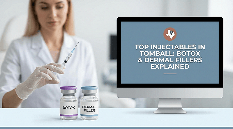 Top injectables in Tomball including Botox and dermal fillers for facial rejuvenation