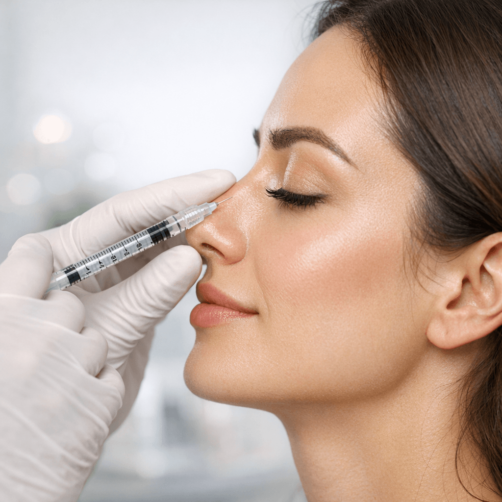 Liquid Rhinoplasty in Tomball, TX for non-surgical nose reshaping