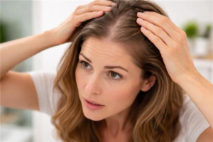 Professional Female Pattern Baldness treatment designed to stimulate hair follicles, reduce thinning, and promote healthier, fuller hair growth at Enfield Royal Medspa.